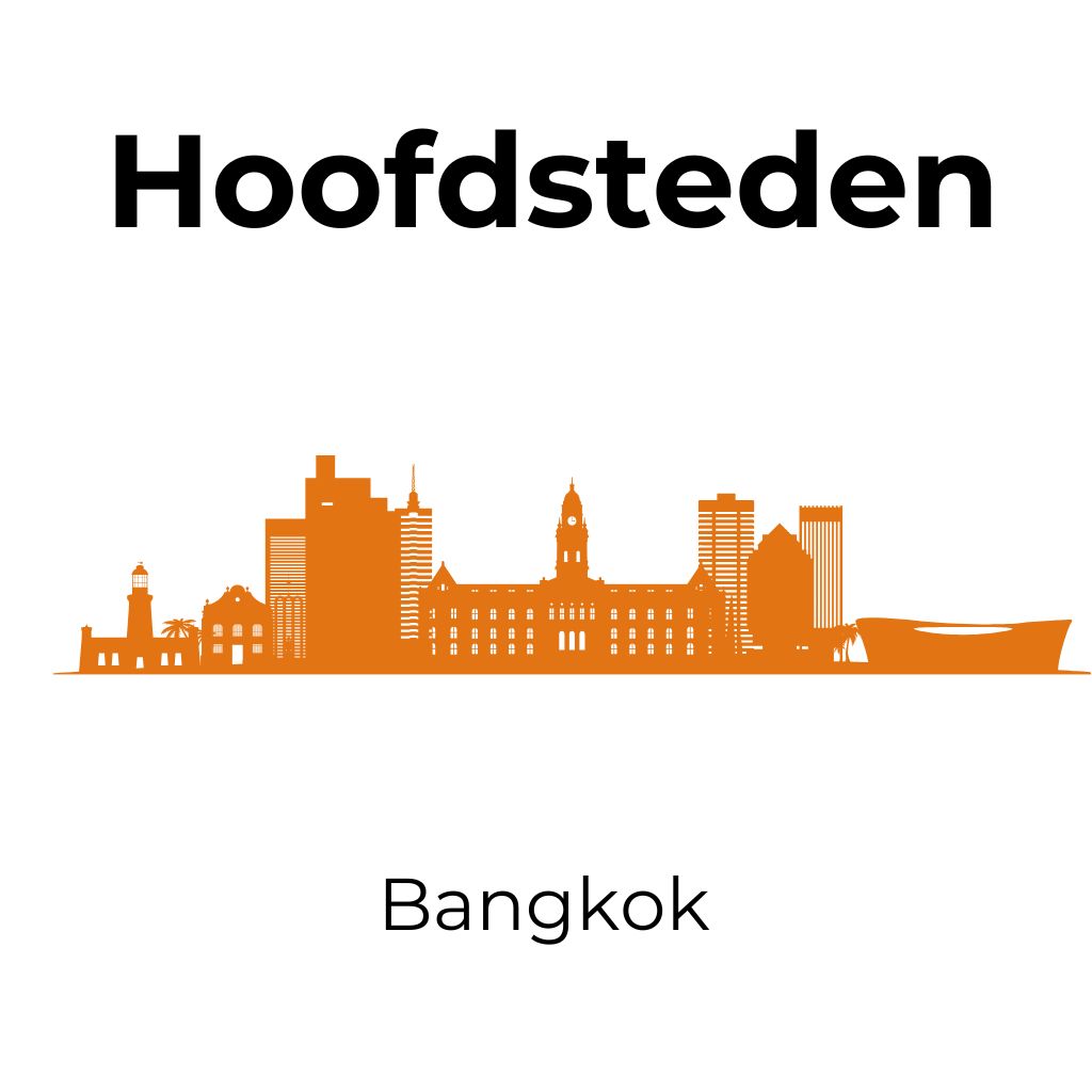 Bangkok – de levendige hoofdstad van Thailand en startpunt van veel rondreizen.