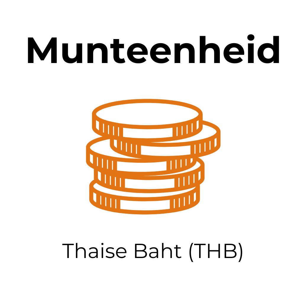 Thaise Baht (THB) – de officiële munteenheid tijdens je reis naar Thailand.